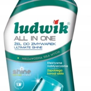 Żel do zmywarek All in one Ludwik 750 ml 30 CYKLI!